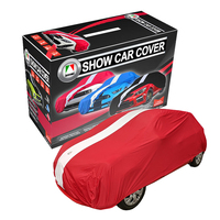 Autotecnica Show Indoor Car Cover Small up to 4.0m Red 2-190R