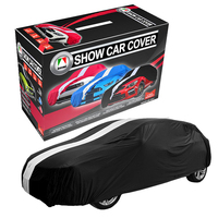 Autotecnica Show Indoor Car Cover Medium up to 4.5m Black 2-192BK