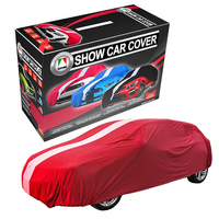 Autotecnica Show Indoor Car Cover Medium up to 4.5m Red 2-192R