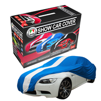 Autotecnica Show Indoor Car Cover Large up to 4.9m Blue 2-196BU