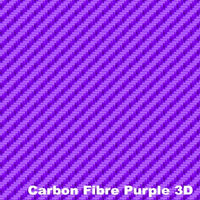 Autotecnica Purple Carbon Fibre 3D Vinyl Car Wrap 152x152cm A33199