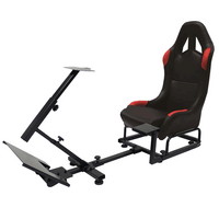 Autotecnica Monza Racing Simulator Red seats Clearance GAME3BUClearance