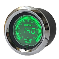 Autotecnica Digital Water Temperature Electronic LCD Gauge 52mm GLCW