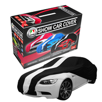 Show Car Cover - 2/196BK Large: Up To: 4.9M (Black)