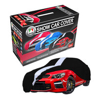 Show Car Cover - 2/198BK XL: Up To: 5.5M (Black)