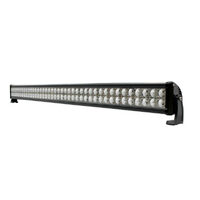 LED Light Bar Double Row Black