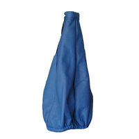 Autotecnica Blue Genuine Leather Gear Shift Boot Cover 80-15BL