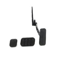 Autotecnica Billet Aluminum Throttle Assembly And Pedal Pad Kit Black 8527K-BK