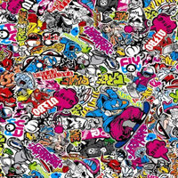 Autotecnica Sticker Bomb Flyboy Vinyl 152x100cm A0009