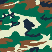 Autotecnica Sticker Bomb Army Forest Green Vinyl 152x100cm A0025