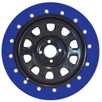 Autotecnica 15-inch 4x4 Beadlock Wheel Cover Blue BLS2