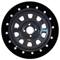 Autotecnica 16-inch 4x4 Beadlock Wheel Cover Black BLS8