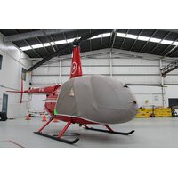 R44-R66 FORWARD HALF AIRFRAME COCKPIT AND REAR DOOR PROTECTION OUTDOOR COVER