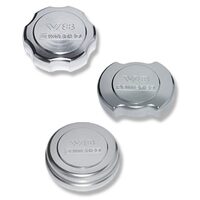 ALLOY BILLET CAPS TO SUIT BA/F/G V8 SET3 OIL,COOLANT,POER STEERING COVERS