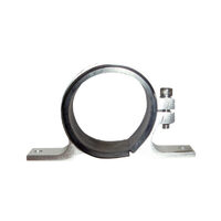 Autotecnica Universal 60mm Fuel Pump Bracket Silver FP1