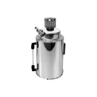 Autotecnica Race Style Catch Can with Mini Filter 2000ml 115mm x 250mm Silver FRCC