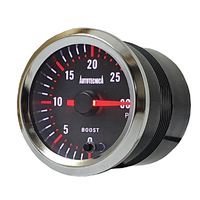 Autotecnica Diesel Turbo Boost Gauge 0-30psi Black/Chrome 52mm G6148G7D