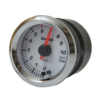 Autotecnica EGT/Pyro Gauge 0-1000c White/Chrome 52mm G6149G7W
