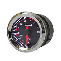 Autotecnica Tachometer Gauge 0-10000rpm Black/Chrome 52mm G8023G7