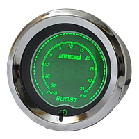 Autotecnica Digital Boost Electronic LCD Gauge 52mm GLCB