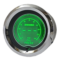 Autotecnica Digital Oil Pressure Electronic LCD Gauge 52mm GLCO