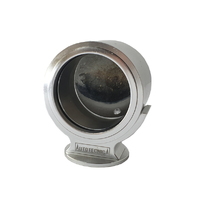 Autotecnica Billet Aluminium Single Gauge Dash Pod Holder Silver 52mm GP9S