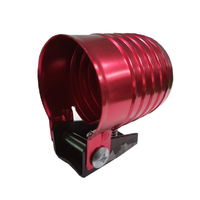 Autotecnica Aluminium Single Gauge Cup Red 65mm GPA1R