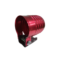 Autotecnica Aluminium Single Gauge Cup Red 52mm GPA2R