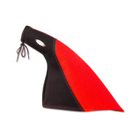 Autotecnica Genuine Leather Handbrake Cover Red & Black HBC2R
