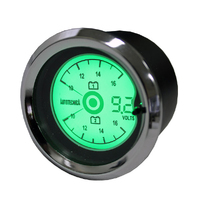 Autotecnica LCD 3-in-1 Dual Digital Voltmeter 52mm LCVV