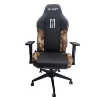 MONZA Ergonomic Gaming Chair with Headrest Memory Foam and 135° Recline (Black)Pick Up Only