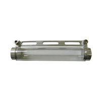 Motorcycle Registration Tube (Silver)