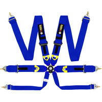 (FIA) Autotecnica  6-Point Racing Harness Quick Release (BLUE) RCU-1003BUCLEARANCE