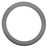 Autotecnica Fluro Silicone Steering Wheel Covers - Grey SCGR