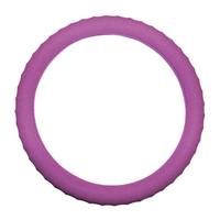 Fluro Silicone Steering Wheel Covers - Pink