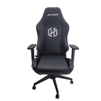 MONZA Ergonomic Gaming Chair with Headrest Memory Foam and 135° Recline (Black) Pick up only