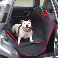 Pet Vehicle Back Seat Cover - Black
