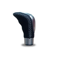 Autotecnica Aluminium & Black Leather Gear Knob SP18FB