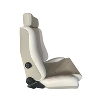 Autotecnica Sports Seat Two Tone w/ Lumbar Adjustment Beige SP88BEL