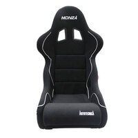 Autotecnica Sport Seat Fully Moulded Fibreglass Black SS07C