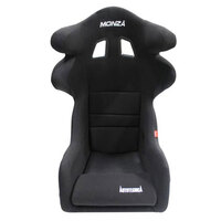 Autotecnica Sport Seat Twin Wing Moulded Fibreglass Black SS07S