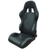 Autotecnica Comfort PU Leather Seat Black (Pair)Clearance SSP68BKClearance