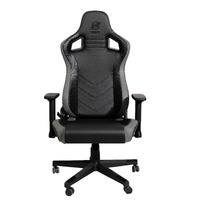 MONZA Ergonomic Gaming Chair with Headrest Memory Foam and 135° Recline (Black)Pick Up Only